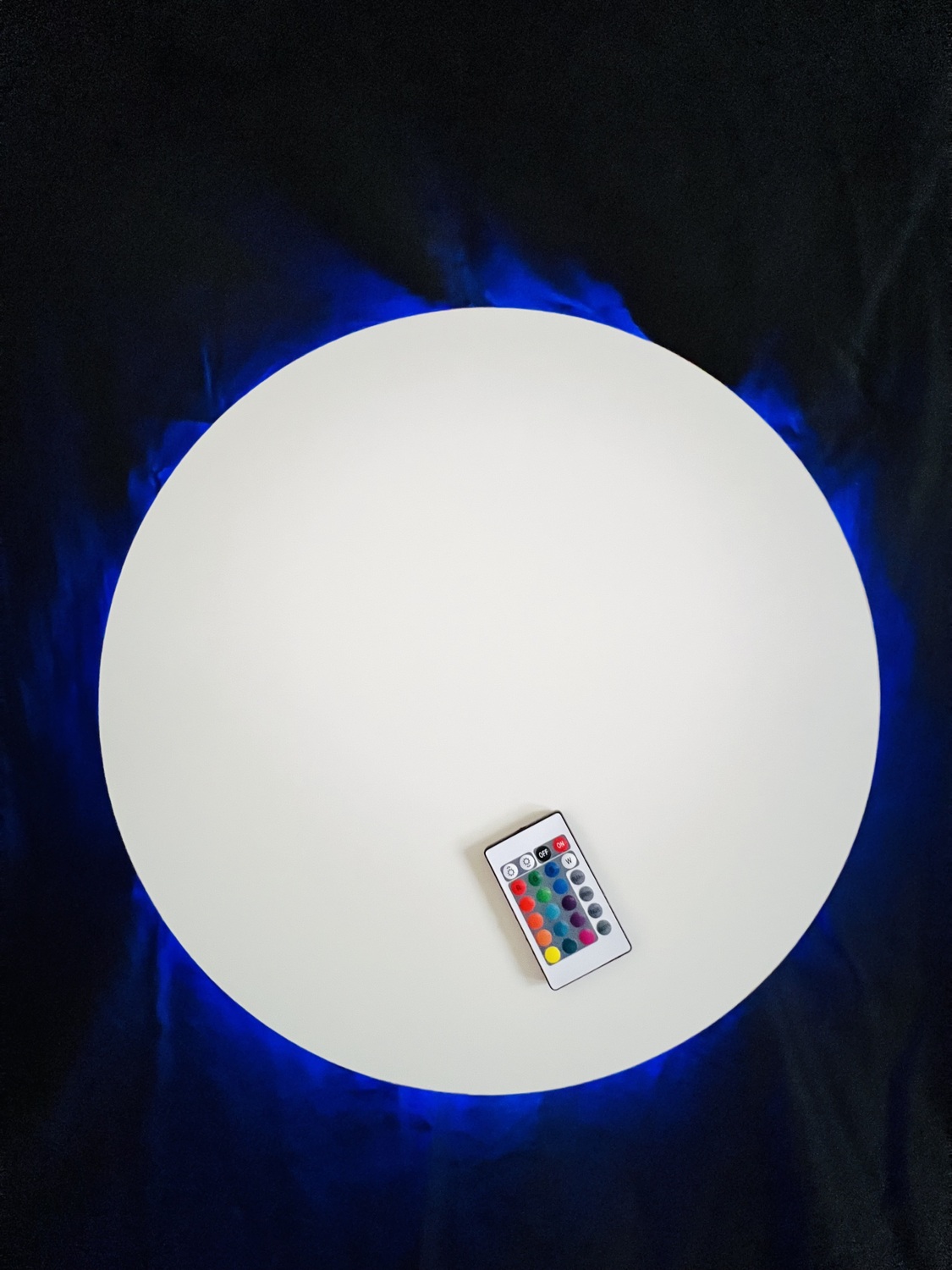 Круглая основа для часов со светодиодной LED подсветкой от сети Фрезер 93